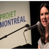 Municipales 2017 : Valérie Plante, première femme à être élue maire de Montréal.